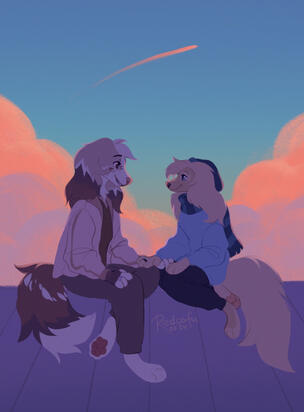 flatcolour, with background